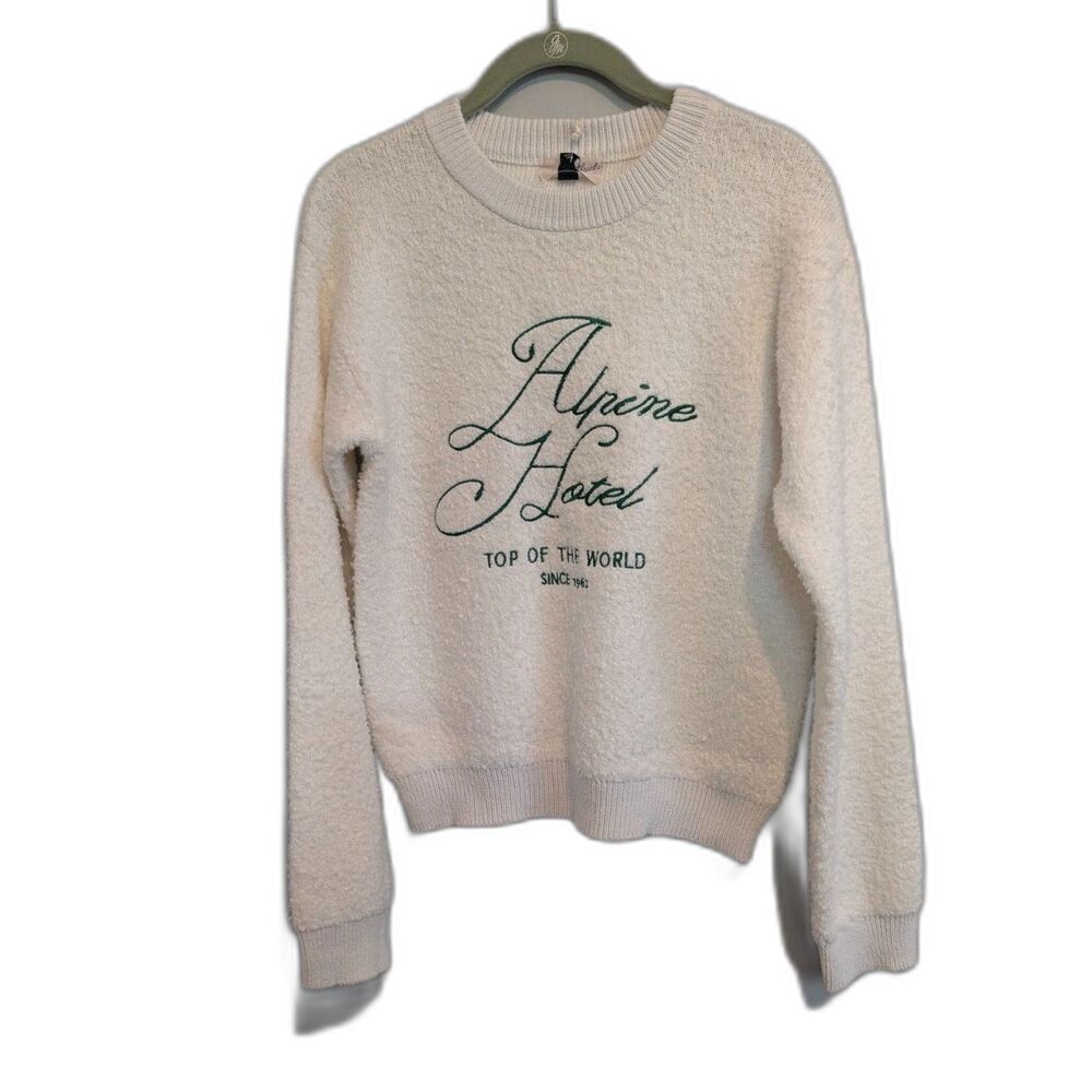 Universal Thread Alpine Hotel Sweater Cream Size XS NWT